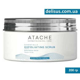 Пілінг-скраб для обличчя Atache Essentielle Aqua Tonic 200 мл ніжний пілінг, що відлущує