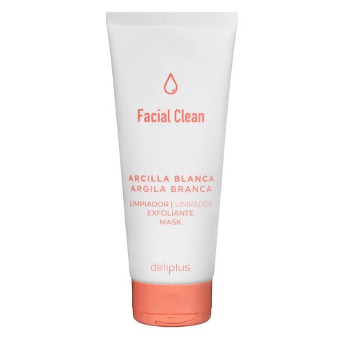 Маска ексфоліант 3 до 1 Arcilla Blanca Facial Clean 100 мл Deliplus. Для всіх типів шкіри.