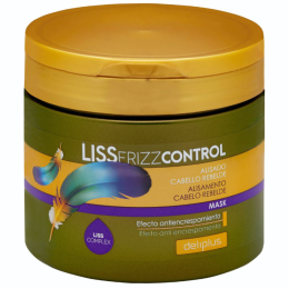 Маска Deliplus 400 мл для неслухняного волосся  Liss Frizz Control 