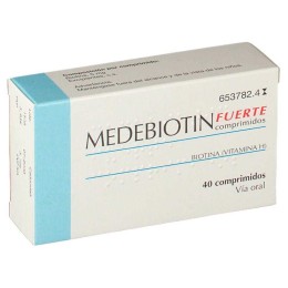 Medebiotin 5 mg Biotin №40 Medobiotin Медобіотин (Вітамін Н, B7)